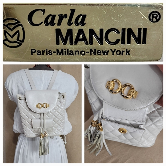 Leather quilted Bag - Picture 4 of 8